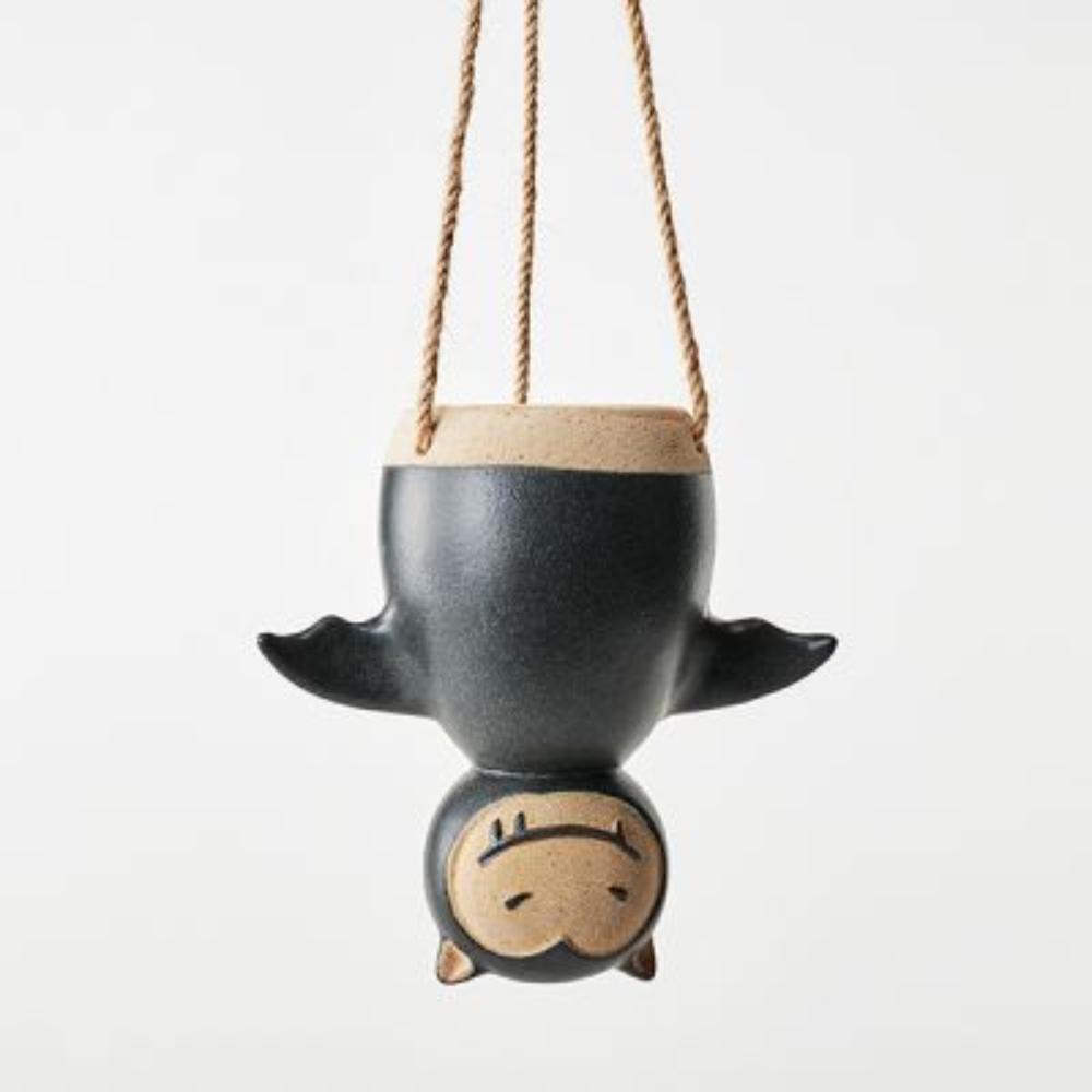 bat hanging planter Ceramic Bat Planter – Leura Cabinet of Curiosities