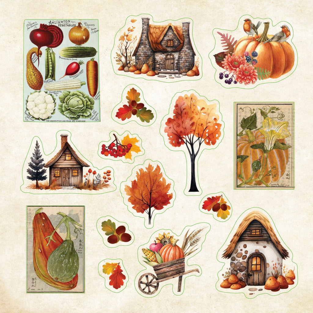 Cottagecore Sticker Book – Leura Cabinet of Curiosities