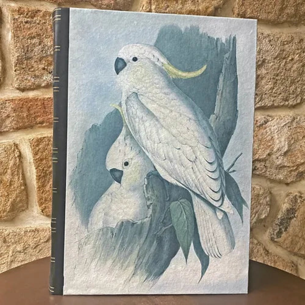 Australian Sulphur Crested Cockatoo Hardcover Journal w/ Gift Box Nero Innovative Design 