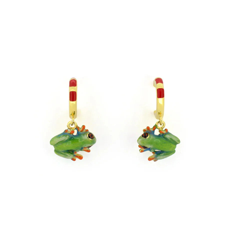 Frog Earrings Jewellery Good After Nine TH 