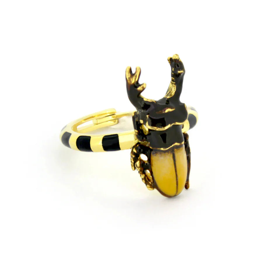 Stag Beetle Ring Jewellery Good After Nine TH 