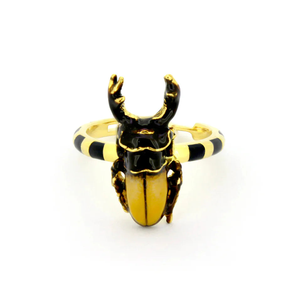 Stag Beetle Ring Jewellery Good After Nine TH 