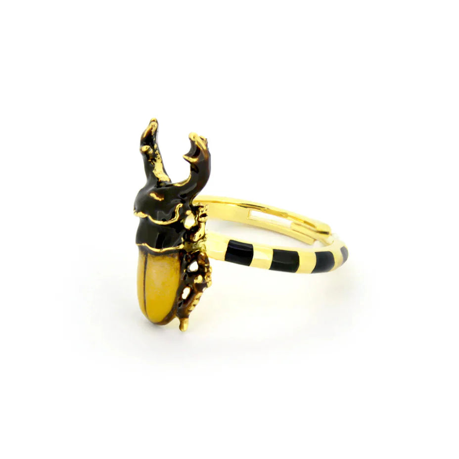 Stag Beetle Ring Jewellery Good After Nine TH 