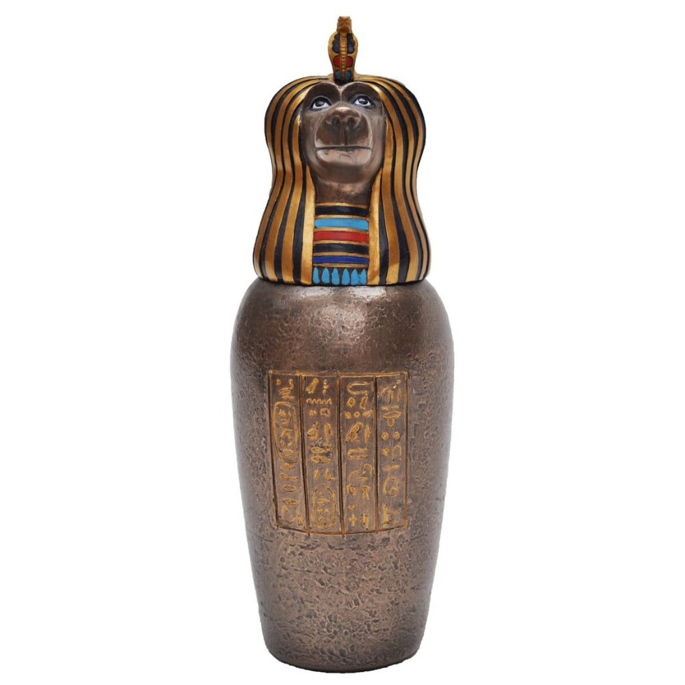 Hapi Canopic Jar - Baboon Harpy – Leura Cabinet of Curiosities