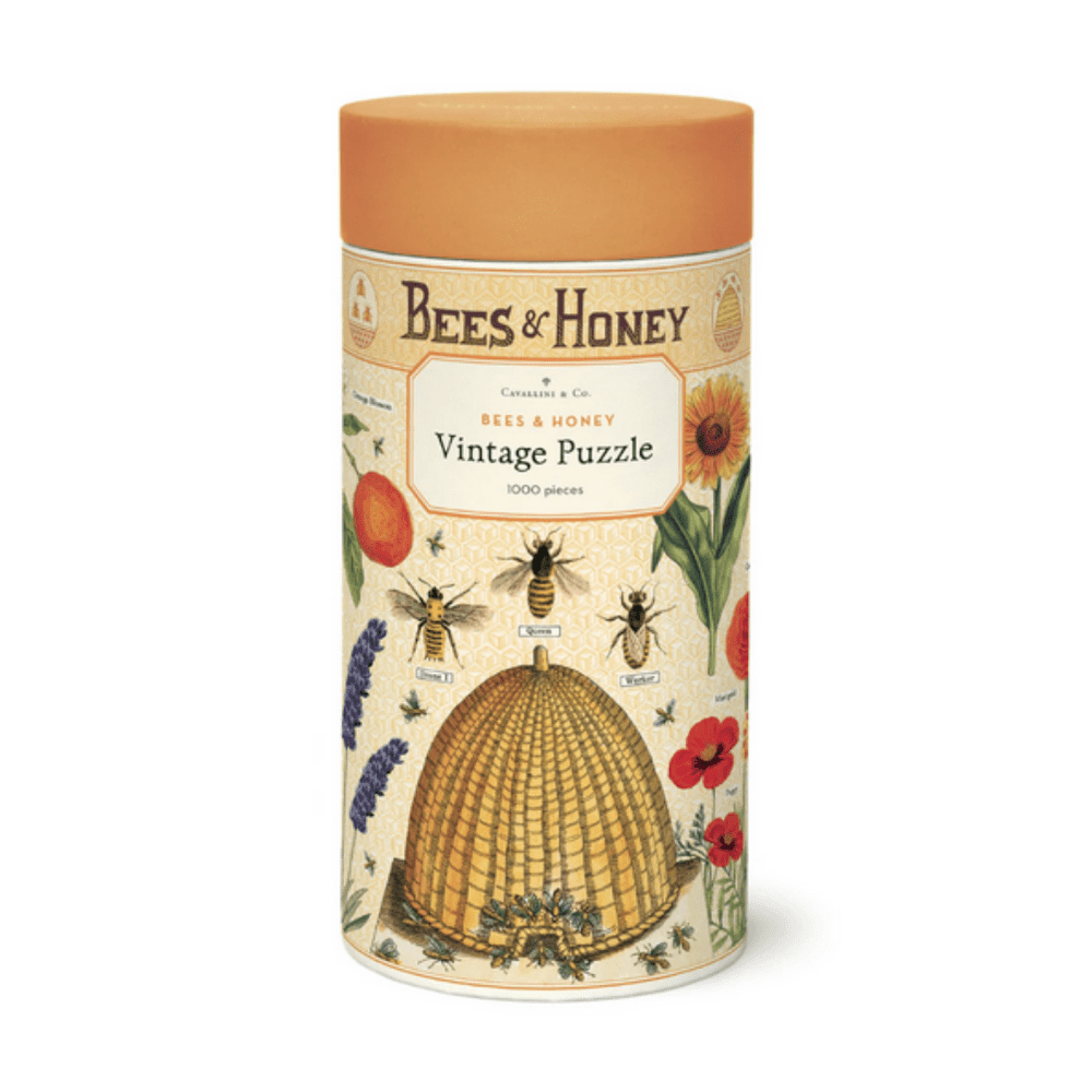 Bees Honey Piece Puzzle Cavallini Co.