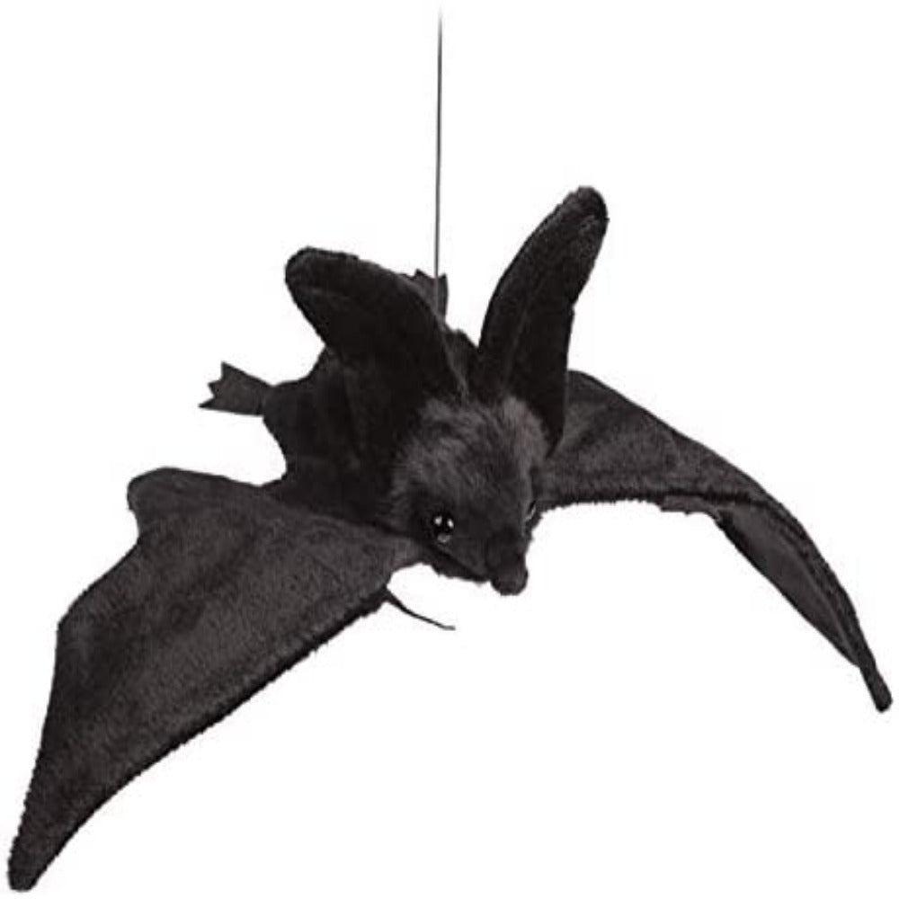 Black Bat Hanging Soft Toy Hansa