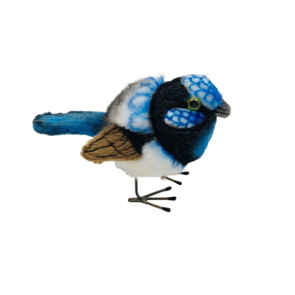 Blue Wren Soft Toy Hansa