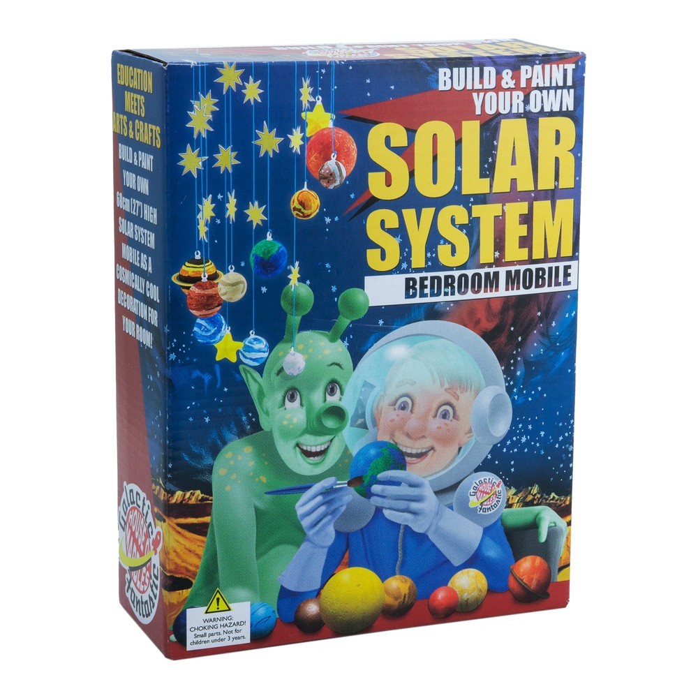 Build Paint Solar System Mobile