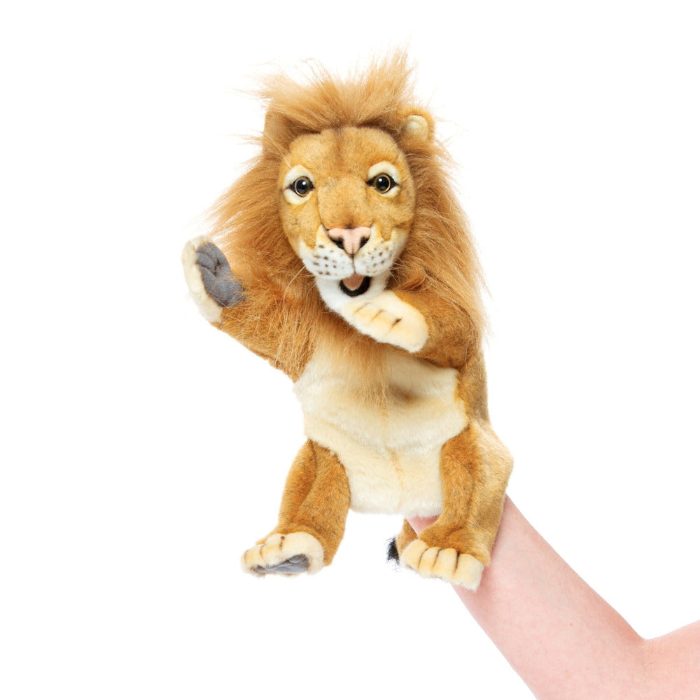 Lion Hand Puppet Hansa