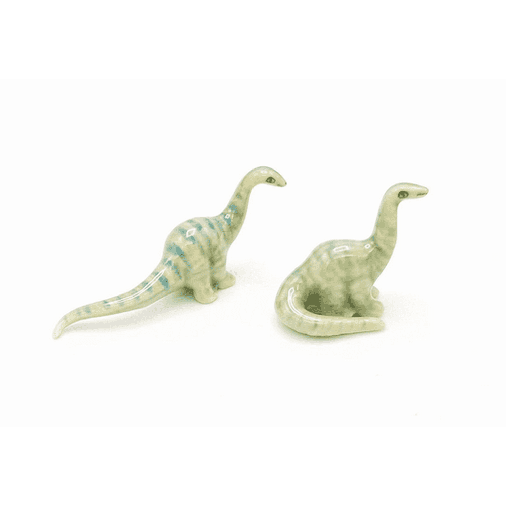Miniature Porcelain Diplodocus Mini Set