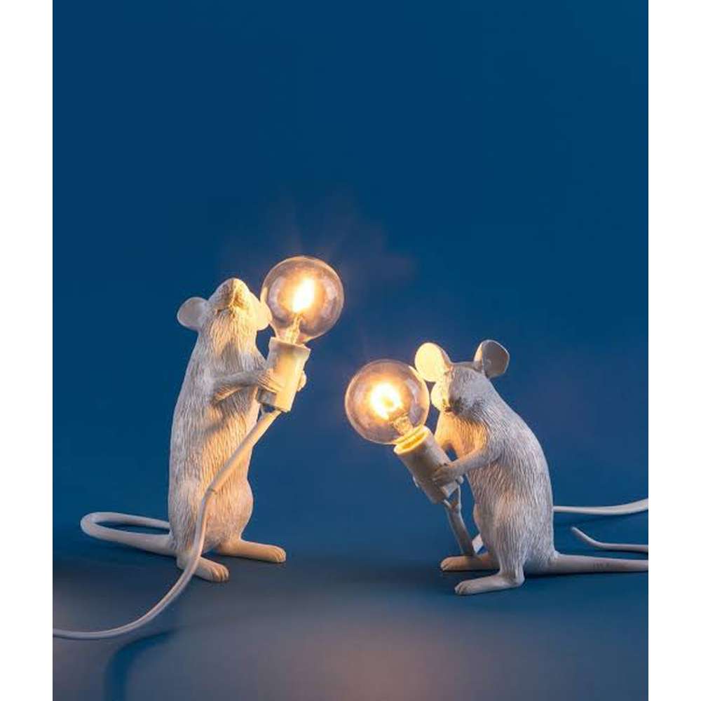 Mouse Lamp White