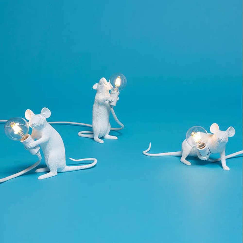 Mouse Lamp White